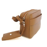 BOLSA TIRACOLO MEDIA COURO MARROM S 50010 0600 0003 SCHUTZ - Vintedoisk